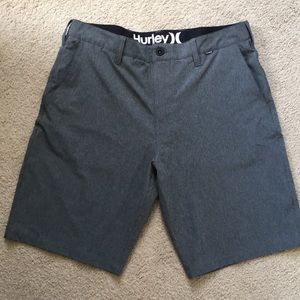 Hurley board shorts size 34 NWOT grey